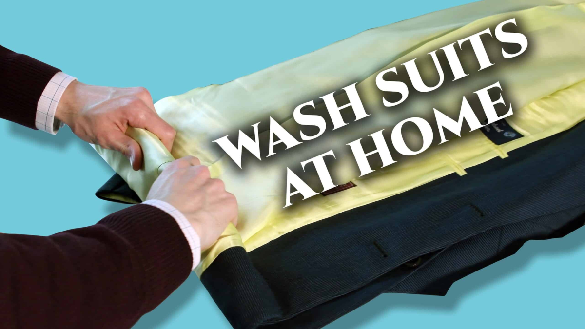 how-to-wash-suits-at-home