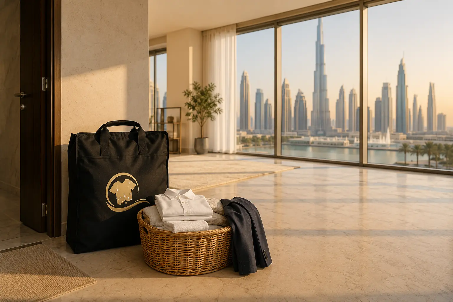 laundry services with pickup & delivery in dubai